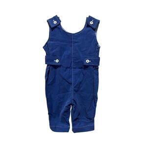 Bognar & Piccolini Baby Boy Blue Corduroy One Piece Overall Sz 3M NWT